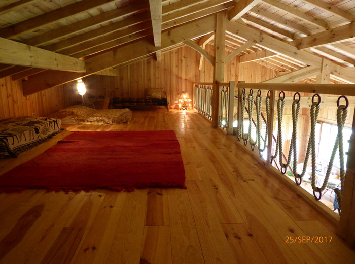 Maison en bois traditionnelle de style Cap Ferret