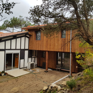 Extension maison en bois