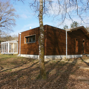 Extension en bois d'une maison