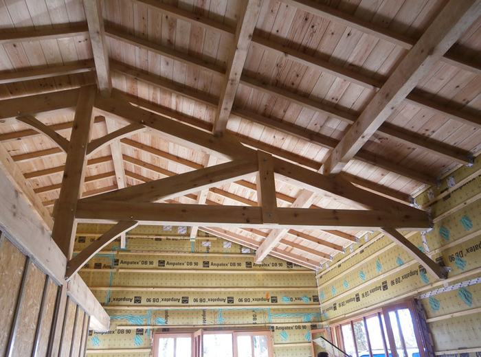 Maison en bois traditionnelle de style Cap Ferret