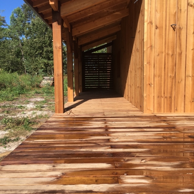 maison traditionnelle bois,maison tradi bois,maison ossature bois,maison ossature bois landes,charpente traditionnelle,maison d'architecte,maison d'architecte landes